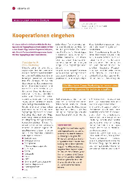 Vorschauseite 1: Kooperationen eingehen