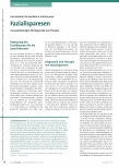 Vorschauseite 1: Fazialisparese: Herausforderungen für Diagnostik und Therapie
