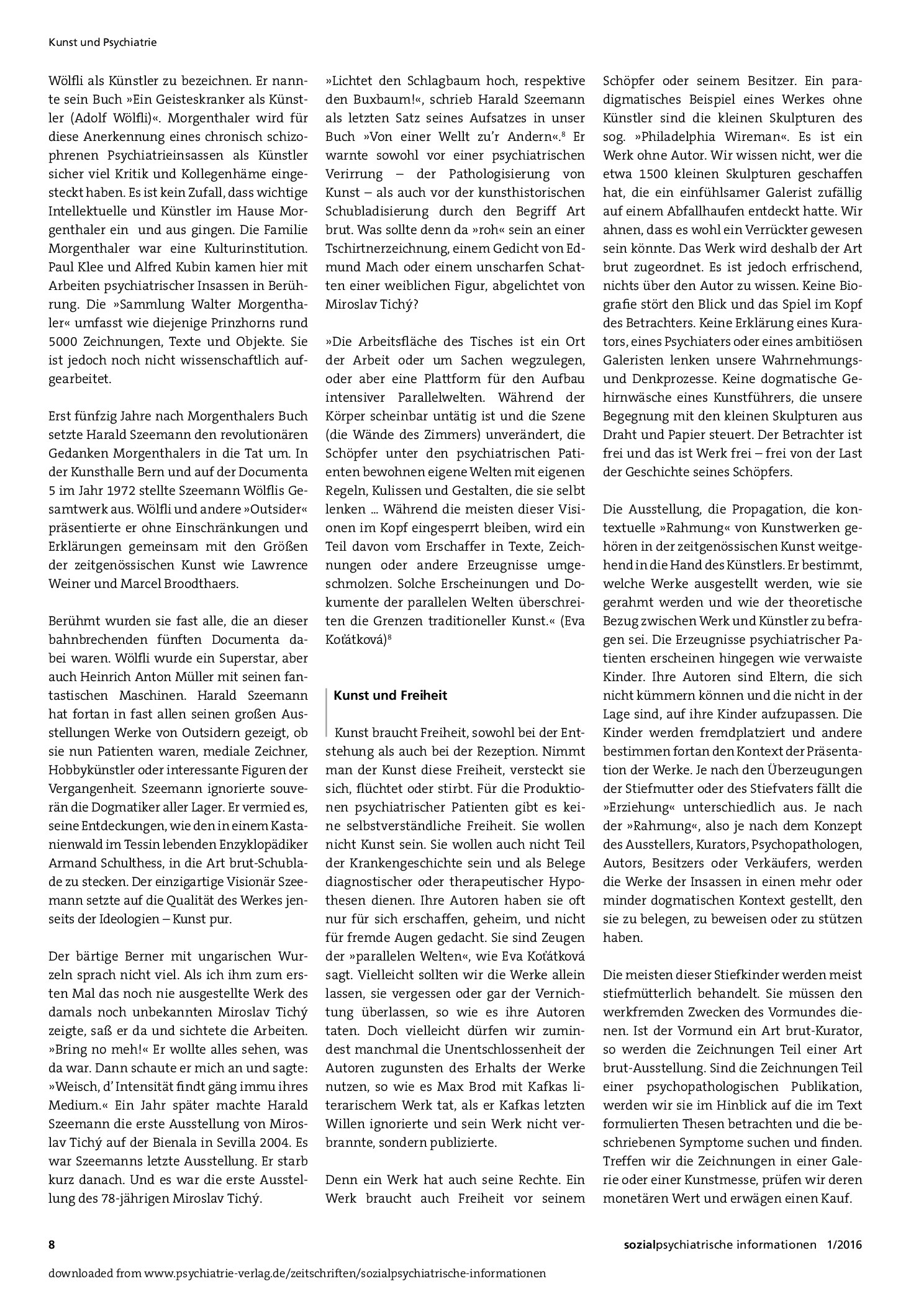 Vorschauseite 6: Outsider inside – Das Unbehagen mit der Mauer