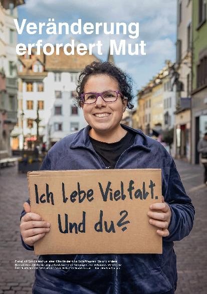 Vorschauseite 1: Veränderung erfordert Mut