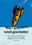 Vorschauseite 1: Wer scheitert, wird gescheiter.