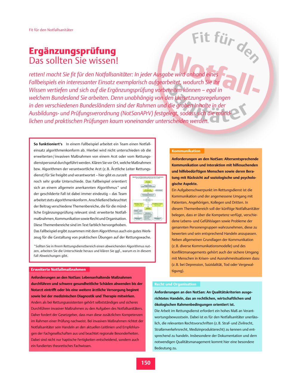 Vorschauseite 1: Einsatz bei instabiler ventrikulärer Tachykardie ? Ergänzungsprüfung ? das sollten Sie wissen!