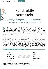 Vorschauseite 1: Konstruktiv vermitteln