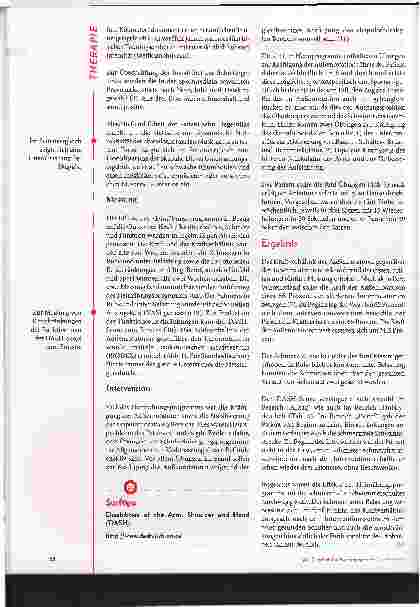 Vorschauseite 3: Schmerzhafte Schwimmerschulter. Effekte eines Heimübungsprogramms - ein Fallbericht