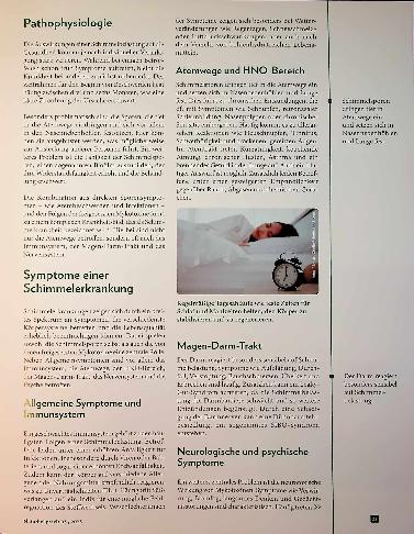 Vorschauseite 2: Die unterschätzte Gefahr Erkrankungen durch Schimmelpilze
