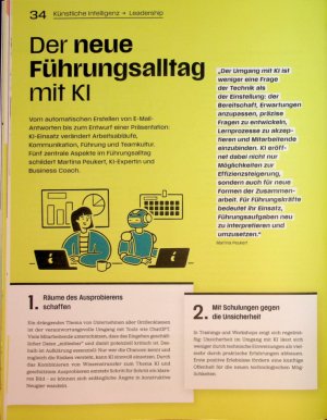 Vorschauseite 1: Der neue Führungsalltag mit Kl