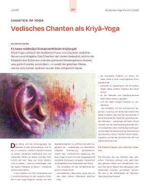 Vorschauseite 1: Vedisches Chanten als Kriyā-Yoga