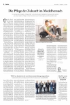 Vorschauseite 1: Die Pflege der Zukunft im Modellversuch