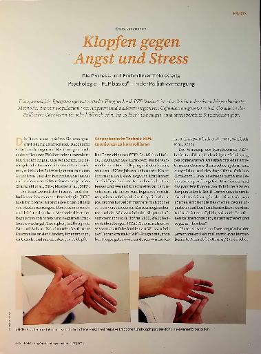Vorschauseite 1: Klopfen gegen Angst und Stress