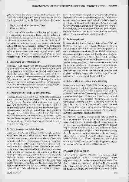 Vorschauseite 3: OEM / PLM Gestaltungen unter der MDR: Handlungsempfehlungen für die Praxis