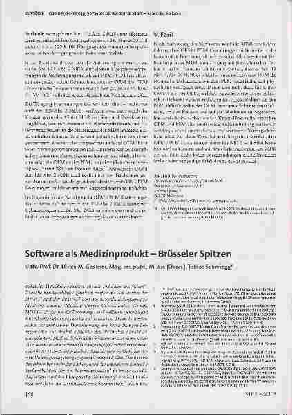 Vorschauseite 4: OEM / PLM Gestaltungen unter der MDR: Handlungsempfehlungen für die Praxis