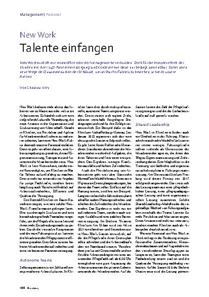 Vorschauseite 1: New Work Talente einfangen