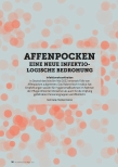 Vorschauseite 1: Affenpocken: eine neue infektiologische Bedrohung