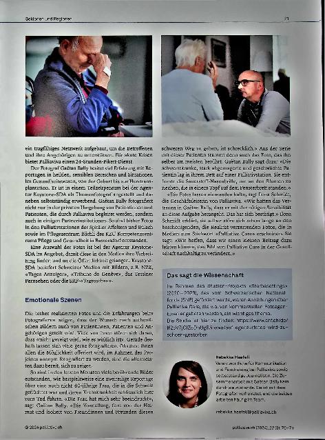Vorschauseite 2: Authentische Fotos aus der Palliativpflege