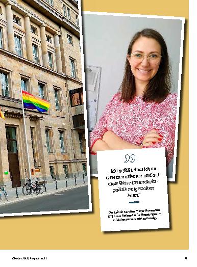 Vorschauseite 2: Arbeiten im BMG: Im Einsatz für die Gesundheit