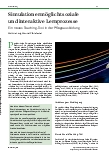 Vorschauseite 1: Simulation ermöglicht soziale und interaktive Lernprozesse.