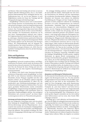 Vorschauseite 2: SwingWalking® Trampolintraining für ältere Menschen in der Langzeitpflege
