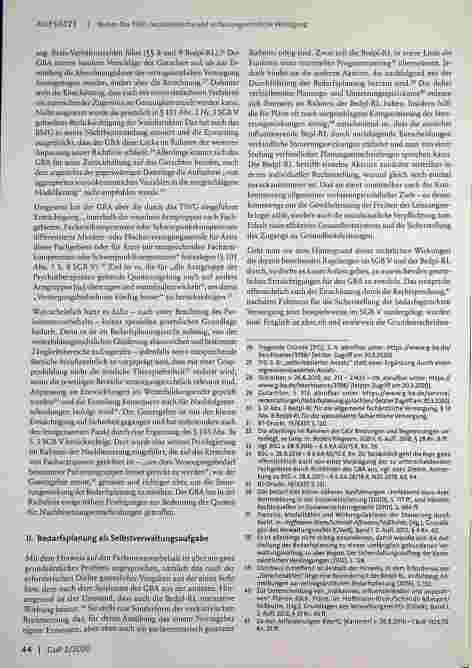 Vorschauseite 4: Das TSVG: Sozialpolitische und verfassungsrechtliche Würdigung