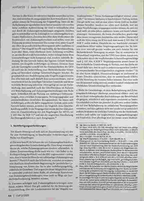 Vorschauseite 6: Das TSVG: Sozialpolitische und verfassungsrechtliche Würdigung