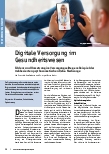Vorschauseite 1: Digitale Versorgung im Gesundheitswesen