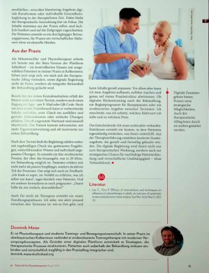 Vorschauseite 2: Mehr als nur Therapie Wie digitale Angebote Praxen wirtschaftlich und nachhaltig stärken