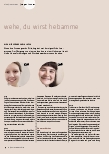 Vorschauseite 1: Wehe, du wirst Hebamme.