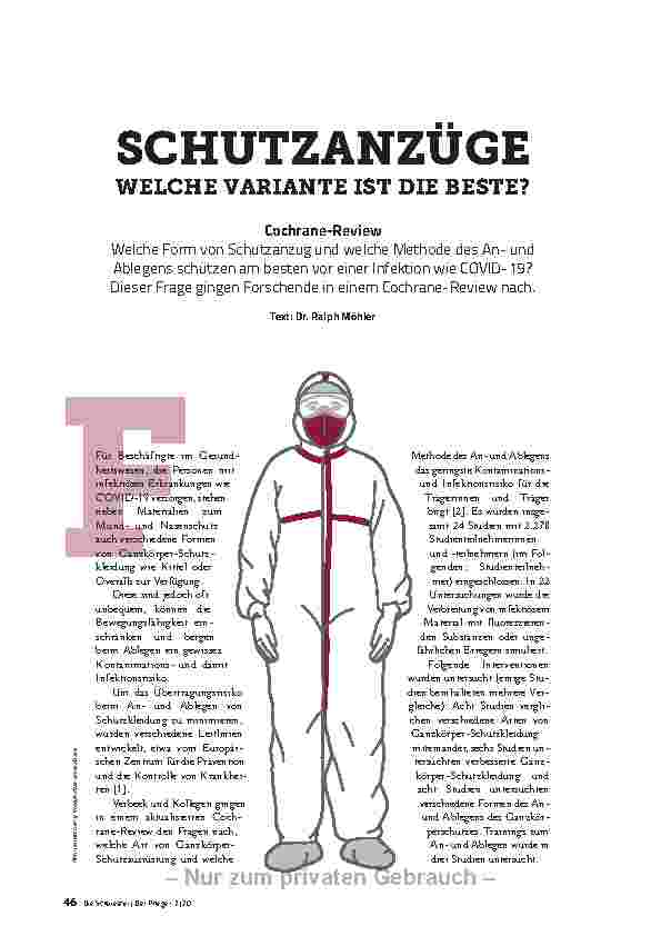 Vorschauseite 1: SCHUTZANZÜGE, WELCHE VARIANTE IST DIE BESTE?
