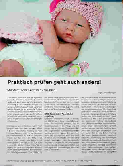 Vorschauseite 1: Praktisch prüfen geht auch anders! Standardisierte Patientensimulation