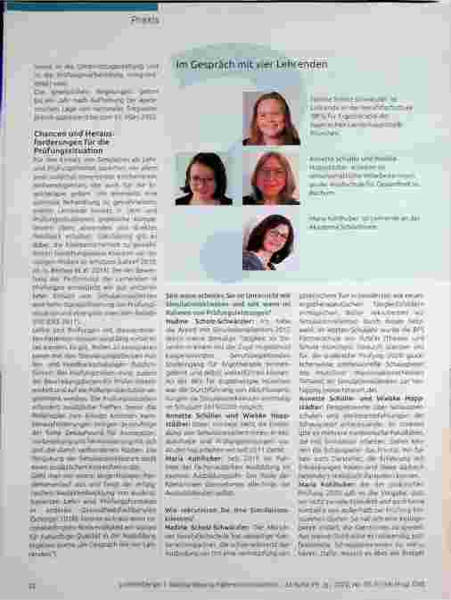 Vorschauseite 2: Praktisch prüfen geht auch anders! Standardisierte Patientensimulation