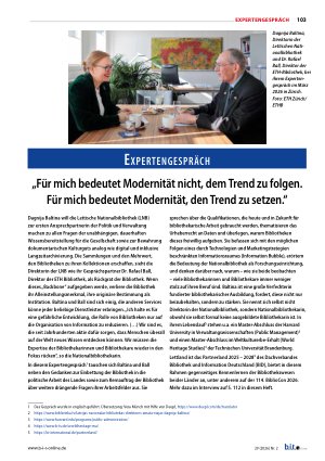 Vorschauseite 1: „Für mich bedeutet Modernität nicht, dem Trend zu folgen. Für mich bedeutet Modernität, den Trend zu setzen. “