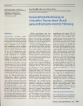 Vorschauseite 1: Gesundheitsförderung in virtueller Teamarbeit durch gesundheitsorientierte Führung