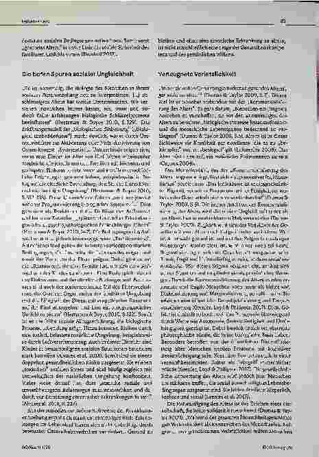 Vorschauseite 3: Soziale Zerbrechlichkeit: Grenzen des gesunden Alterns im Kontext sozialer Ungleichheit