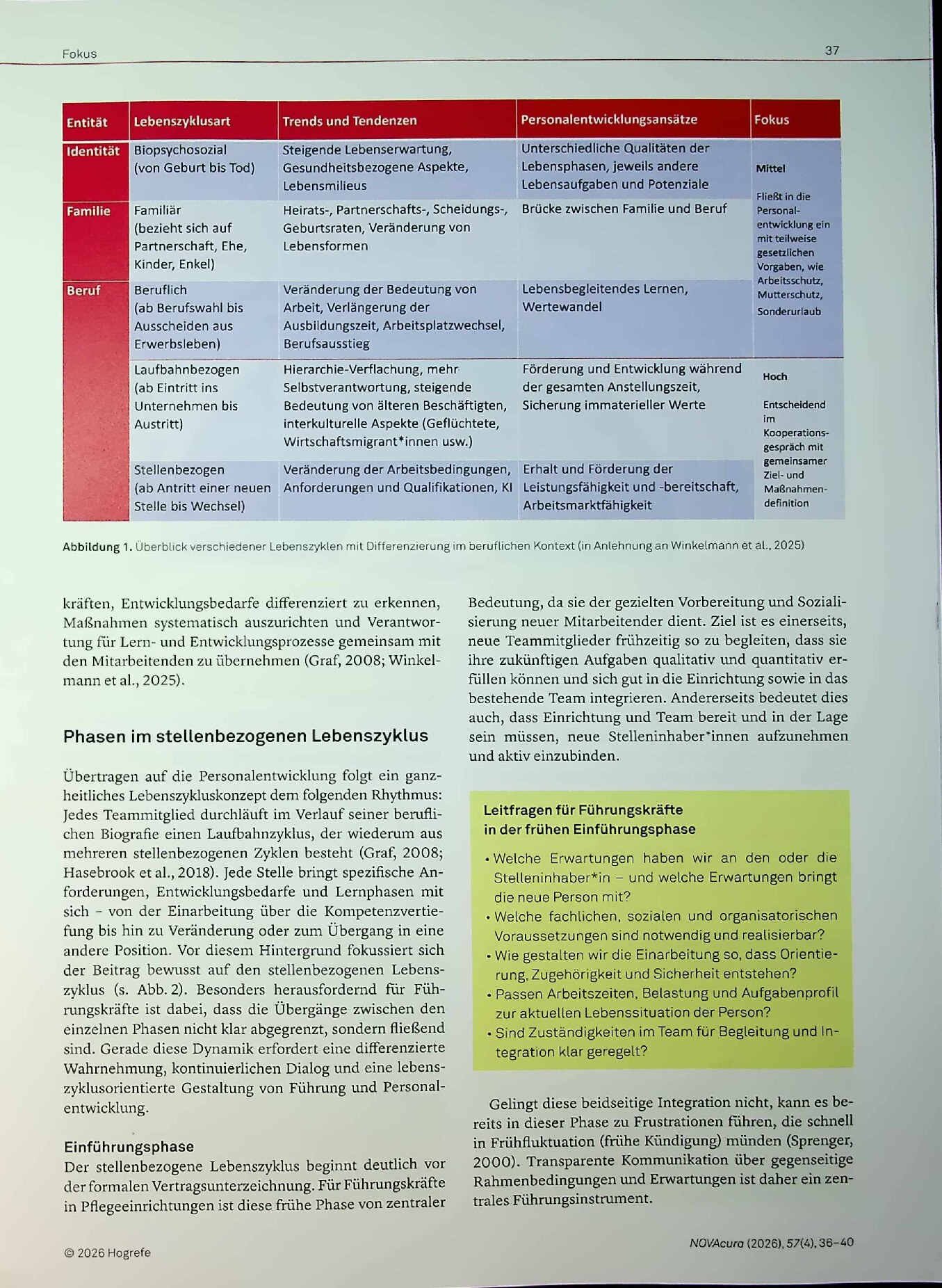 Vorschauseite 2: Lebenszyklusorientierte Personalentwicklung