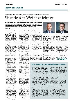 Vorschauseite 1: Stunde der Weichzeichner