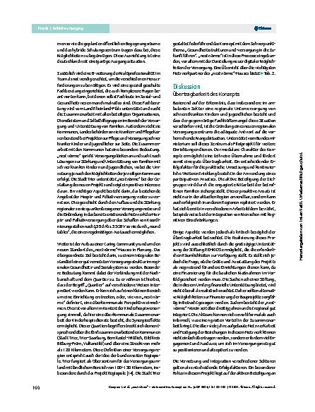 Vorschauseite 6: „Nestwärme“ – ein innovatives Konzept zur Hospizund Palliativversorgung