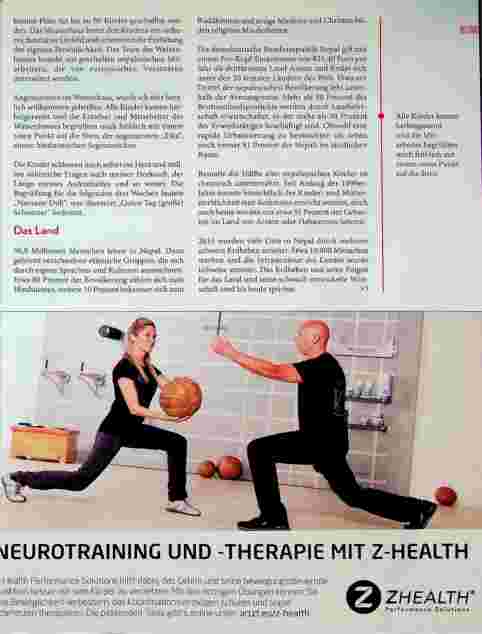 Vorschauseite 2: Als Physiotherapeutin zu Gast in einem nepalesischen Waisenhaus