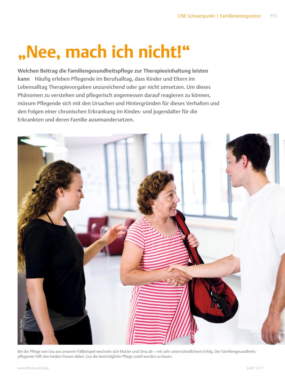 Vorschauseite 1: „Nee, mach ich nicht! “