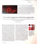 Vorschauseite 1: Von sozial engagierten Menschen gegründet.