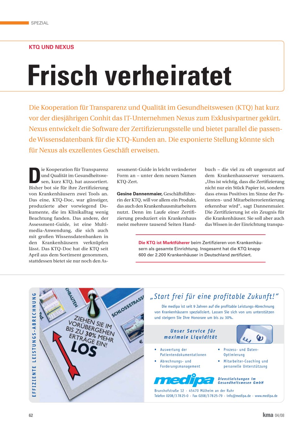 Vorschauseite 1: Frisch verheiratet
