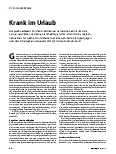 Vorschauseite 1: Krank im Urlaub