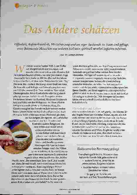 Vorschauseite 1: Das Andere schätzen