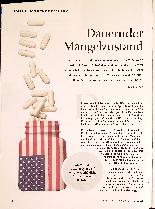Vorschauseite 1: Dauernder Mangelzustand