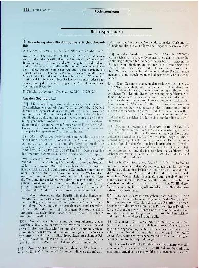 Vorschauseite 2: Sind Veröffentlichungen nach § 40 Abs. 1a S. 1 Nr. 3 LFGB Sanktionen im unionsrechtlichen Sinne?