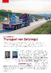Vorschauseite 1: Ladungssicherung beim Transport von Gefahrgut