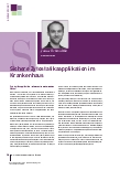 Vorschauseite 1: Sichere Zytostatikaapplikation im Krankenhaus