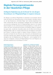 Vorschauseite 1: Digitale Fürsorgenetzwerke in der häuslichen Pflege: Intelligente Digitalisierung als Schlüssel für eine längere Verweildauer von Pflegebedürftigen im eigenen Zuhause