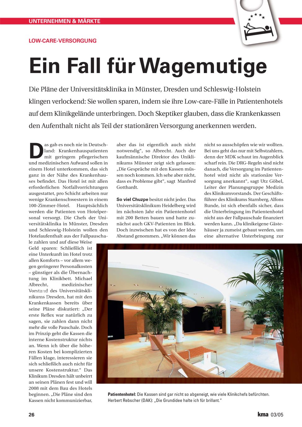 Vorschauseite 1: Ein Fall für Wagemutige