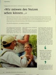 Vorschauseite 1: "Wir müssen den Nutzen sehen können..."