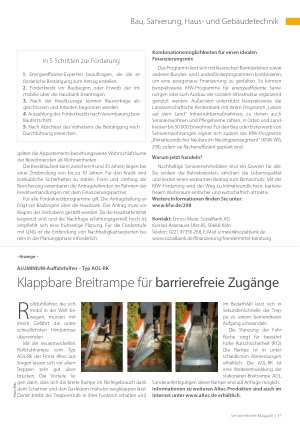 Vorschauseite 2: KfW-Förderung für klimafreundliche Seniorenimmobilien