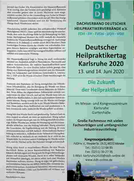Vorschauseite 3: Honig in aller Wunde: Entwicklung der Wundversorgung mit Honig von Manukabis Kastanienhonig